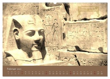 CALVENDO Wandkalender Ägypten Nostalgie & Antike 2023 AT Version (Premium, hochwertiger DIN A2 Wandkalender 2023, Kunstdruck in Hochglanz)