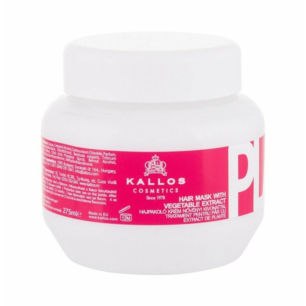 Kallos Cosmetics Haarkur Kallos Plazenta-Haar-Maske 275 ml
