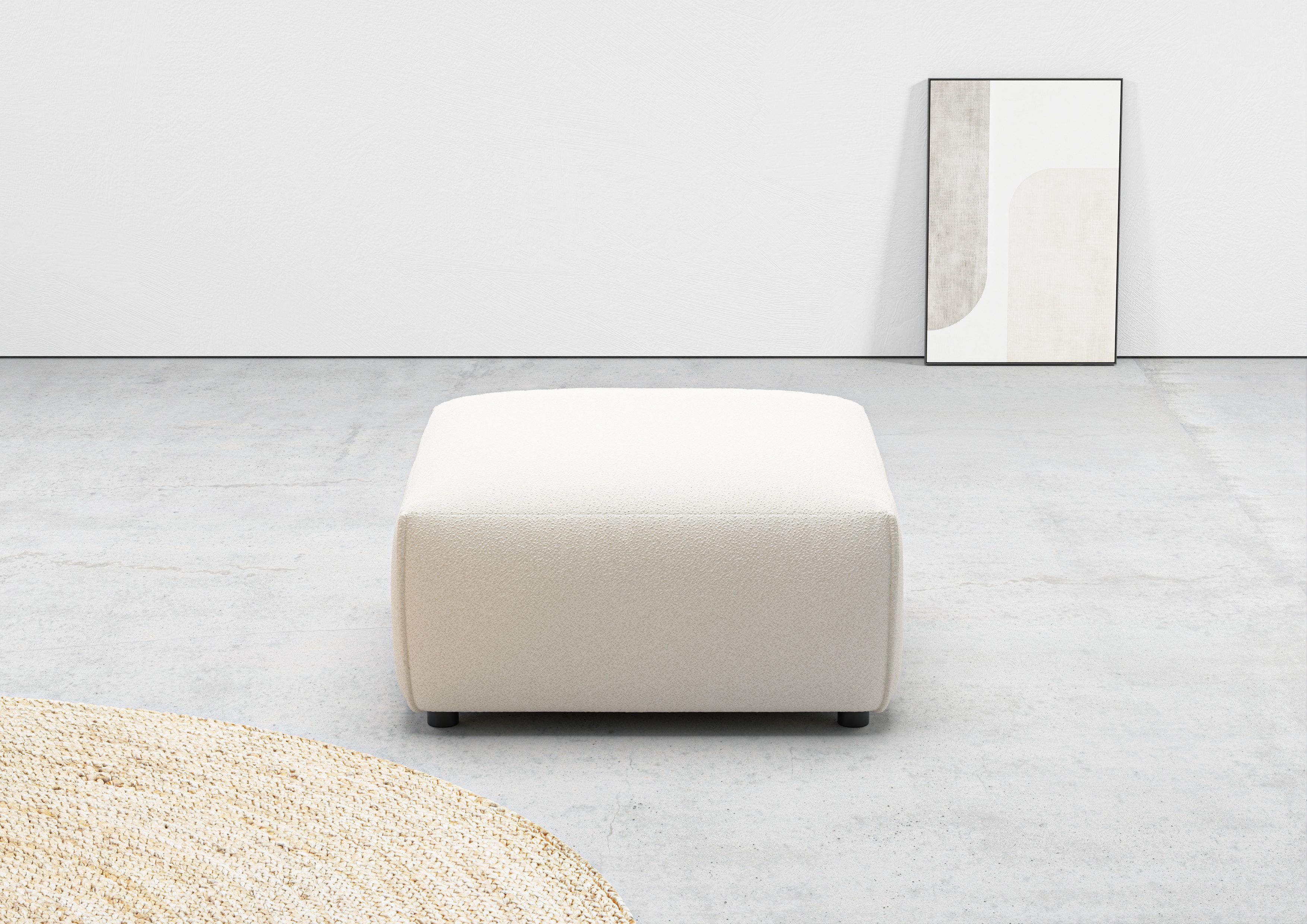 Home affaire Hocker Glimminge auch in Breitcord, Feincord und Easy care-Bezug, passend zur Serie "Glimminge"