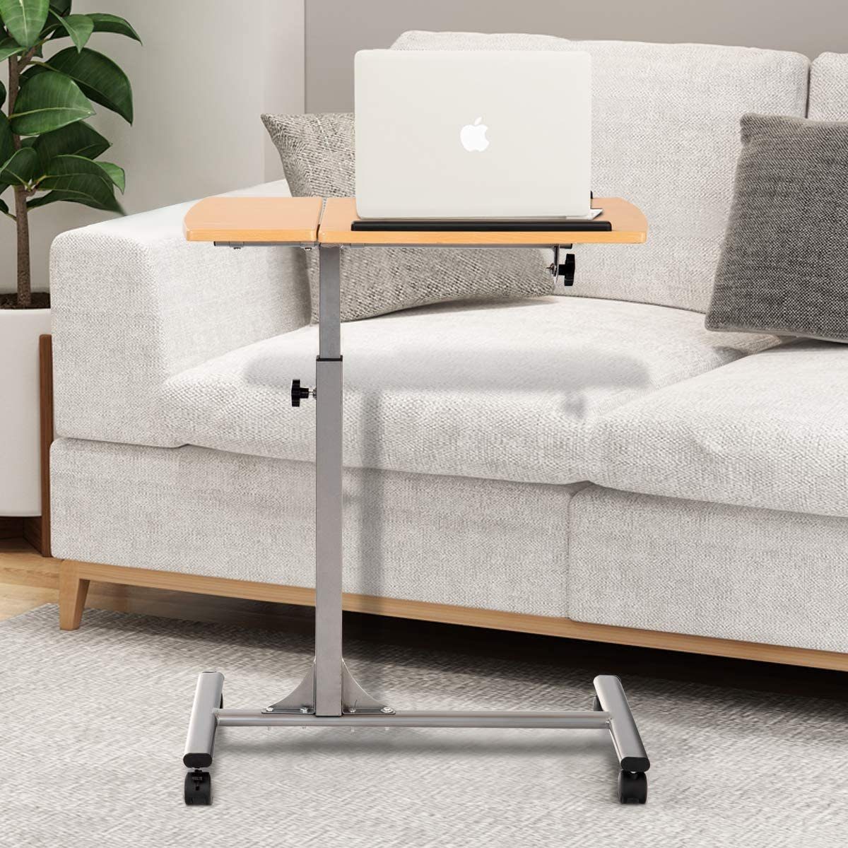 COSTWAY Laptoptisch, Bett, auf Rollen, höhen- günstig online kaufen