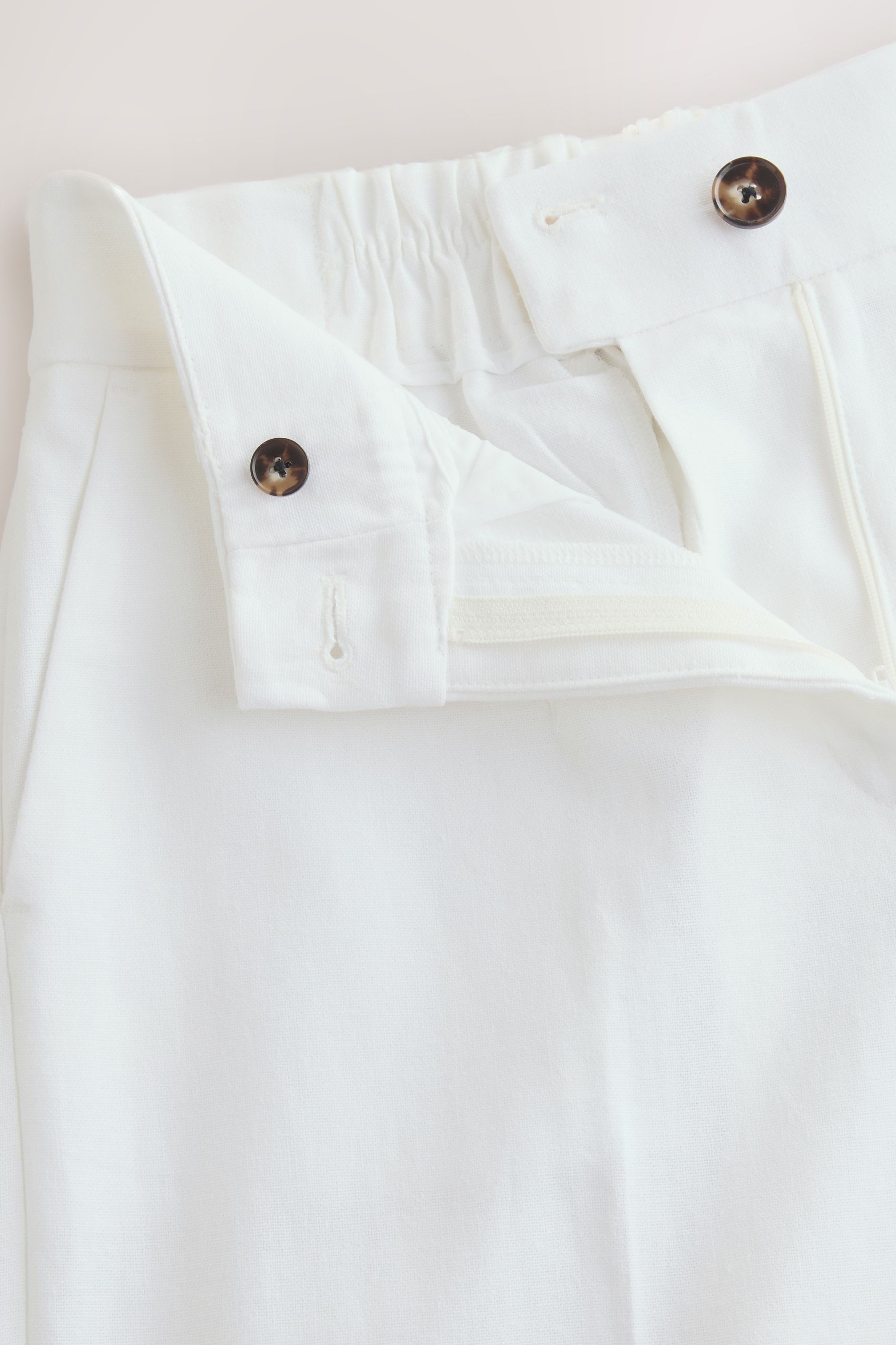 Next Palazzohose Tailored Fit Hose mit weitem Bein, Kurzgröße (1-tlg) günstig online kaufen