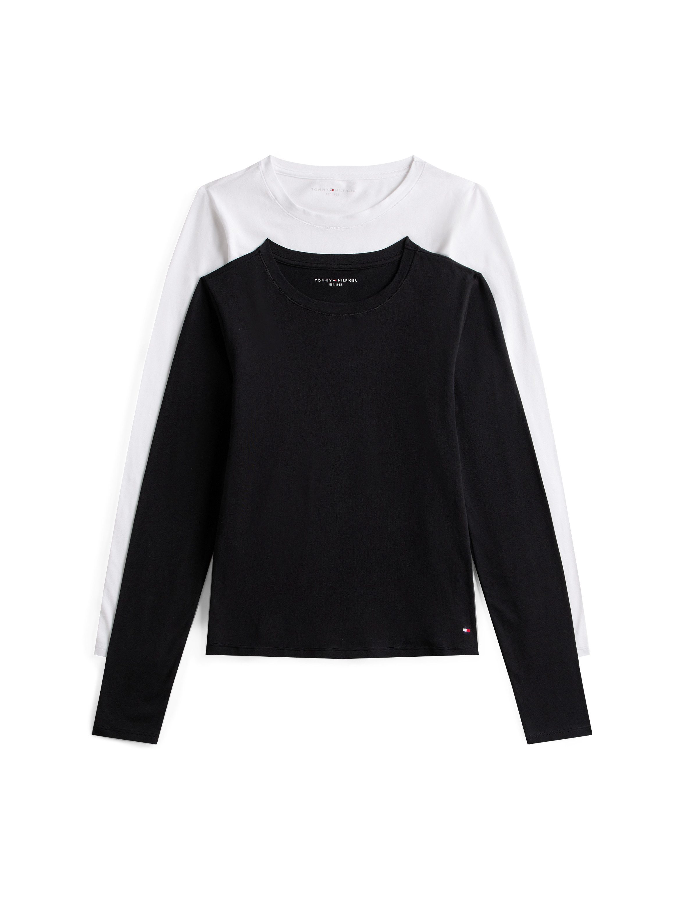 Tommy Hilfiger Underwear Langarmshirt (Packung, 2-tlg) Rundhalsausschnitt, günstig online kaufen