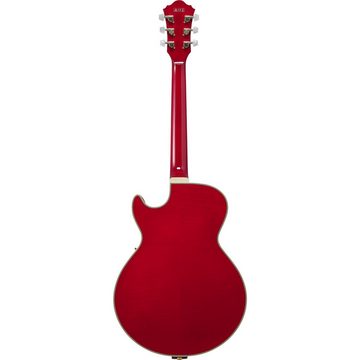 Ibanez Halbakustik-Gitarre, George Benson GB10SEFM-SRR Sapphire Red - Halbakustik Gitarre