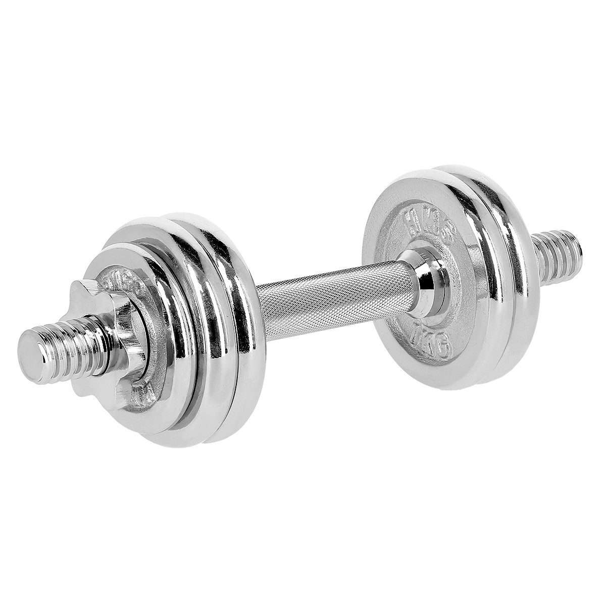 HMS Kurzhantel Hanteln im Koffer 2 x 7,5kg, sicherer Griff für ein ideales Training