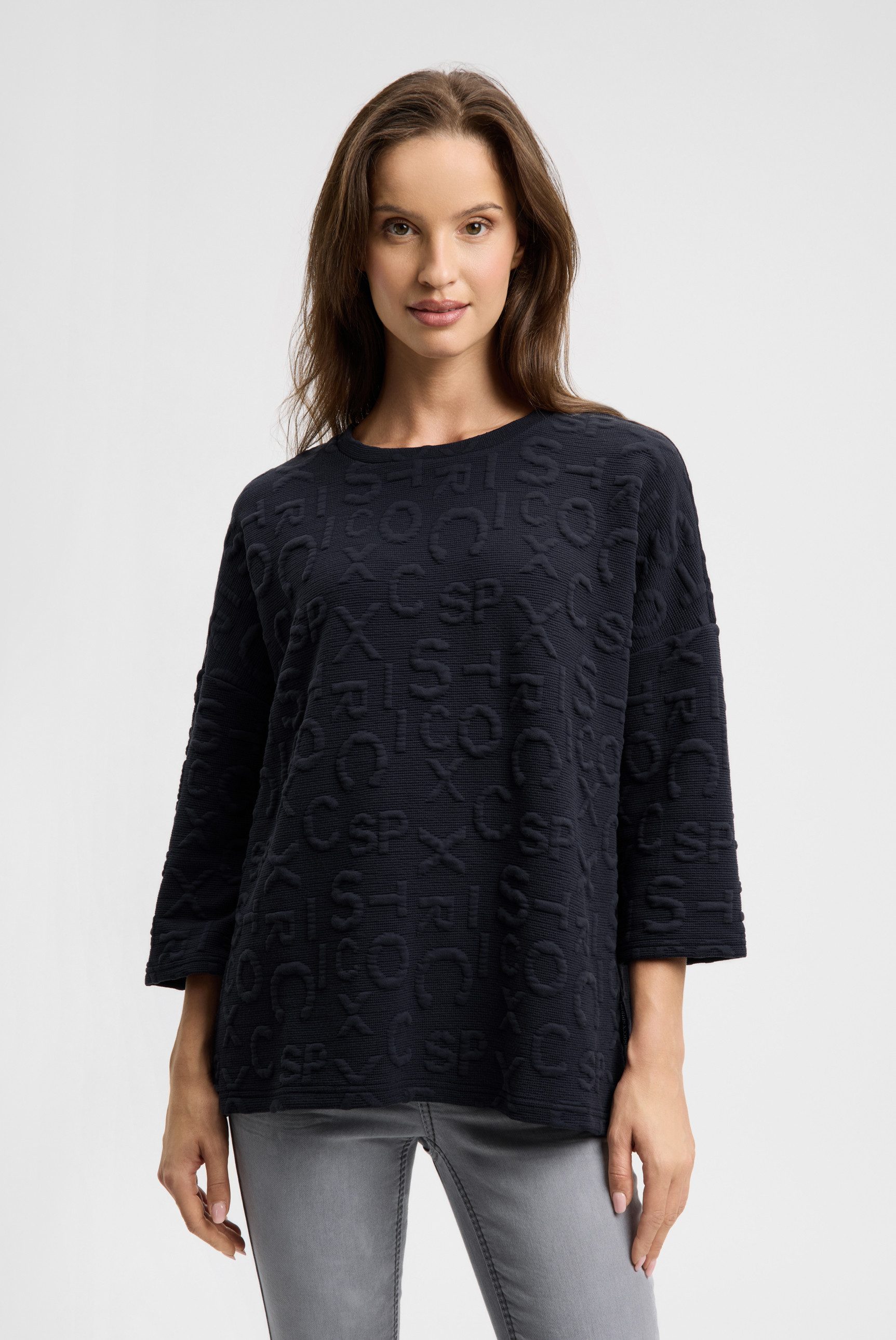 SOCCX Sweater mit All Over Print