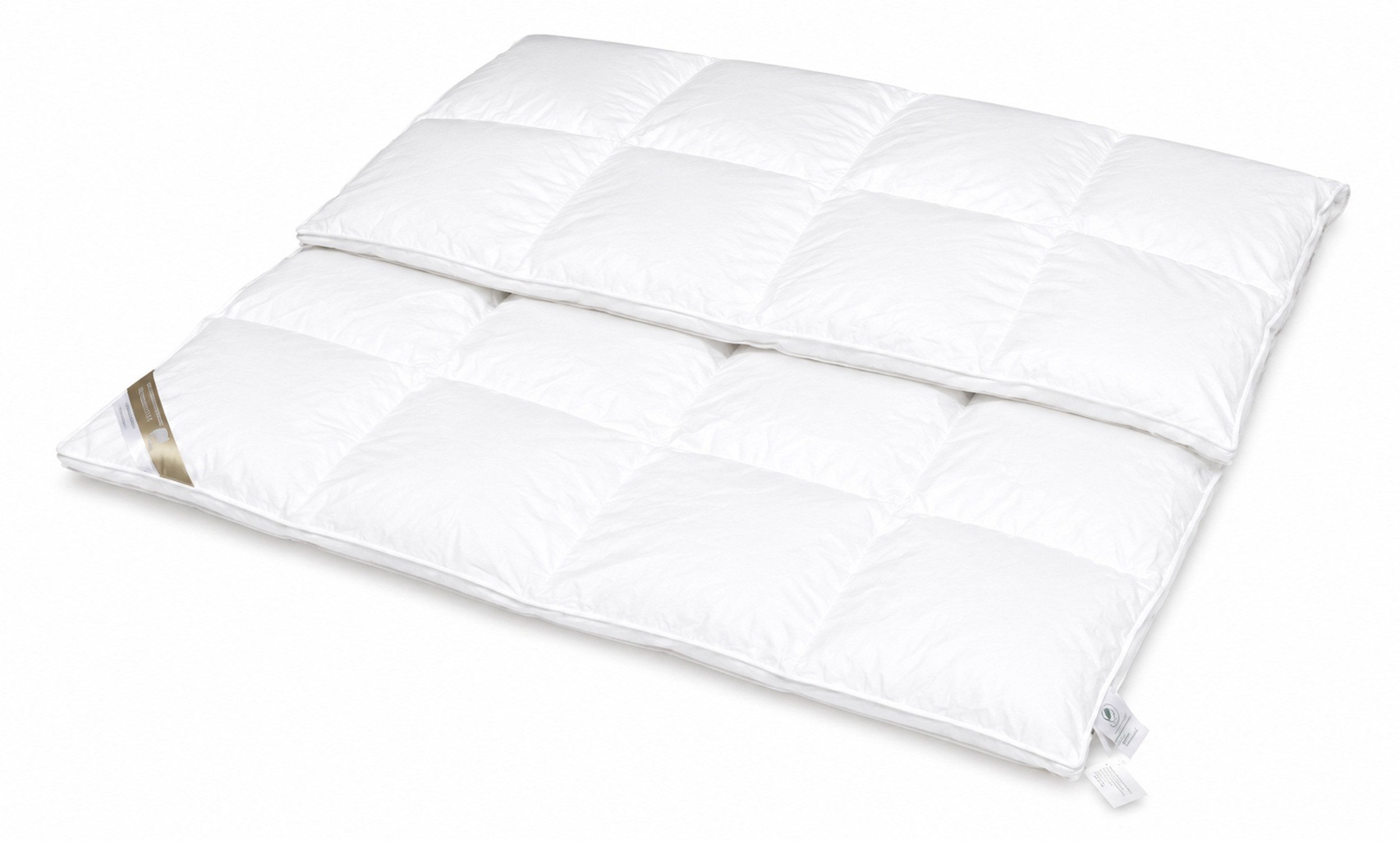 Betten Hofmann 4-Jahreszeitenbett Betten Hofmann Franken Daunenbett mit 5 cm Außensteg 4x6 135x200, Füllung: 100% Daunen, Bezug: 100% Baumwolle, warmes Ganzjahresbett, hergestellt in Deutschland