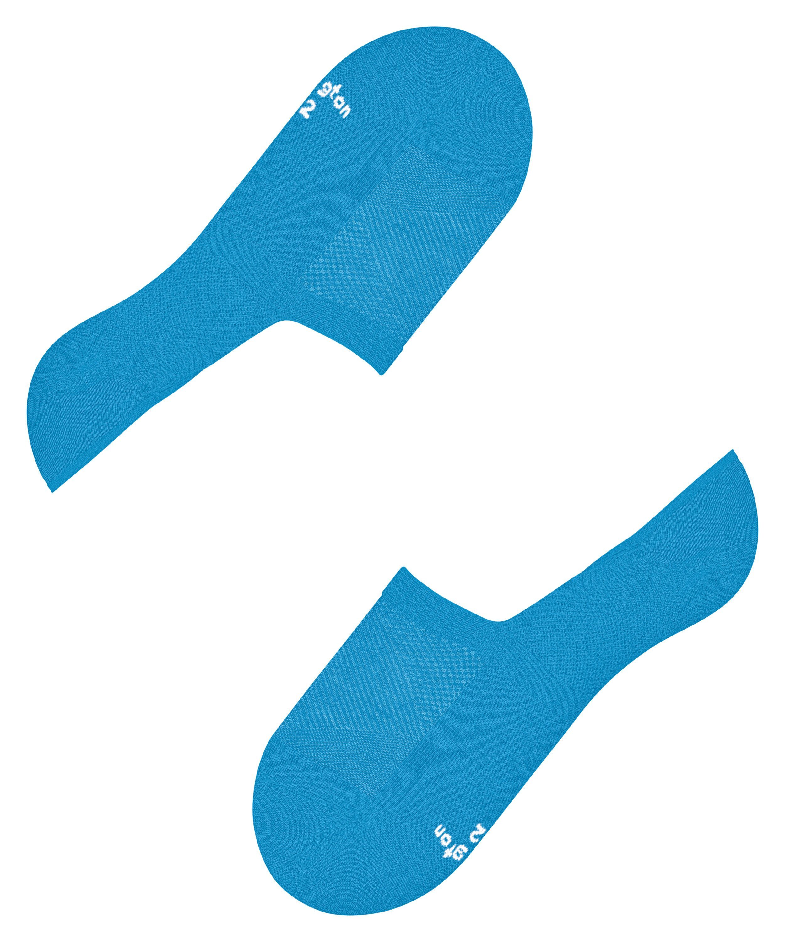 Athleisure (1-Paar) gepolsterter kühlendem leicht Garn mit & pacific (6163) Burlington Sohle Sneakersocken