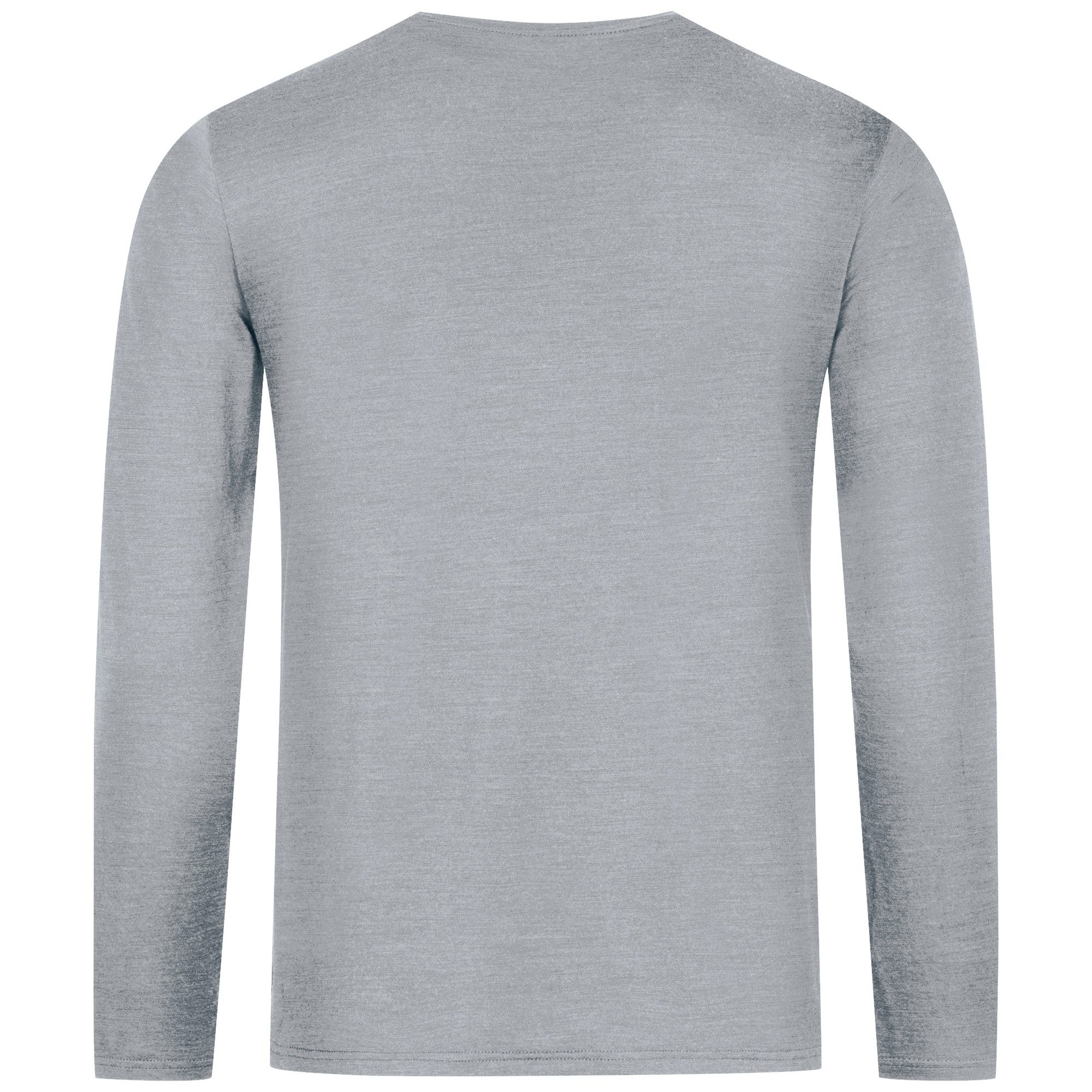 Alpenwert Langarmshirt Herren Longsleeve aus Merinowolle – atmungsaktiv & geruchsneutral (1 Pack) Antibakteriell, Anti-Schweiß-Geruch, Outdoor & Funktionsshirt