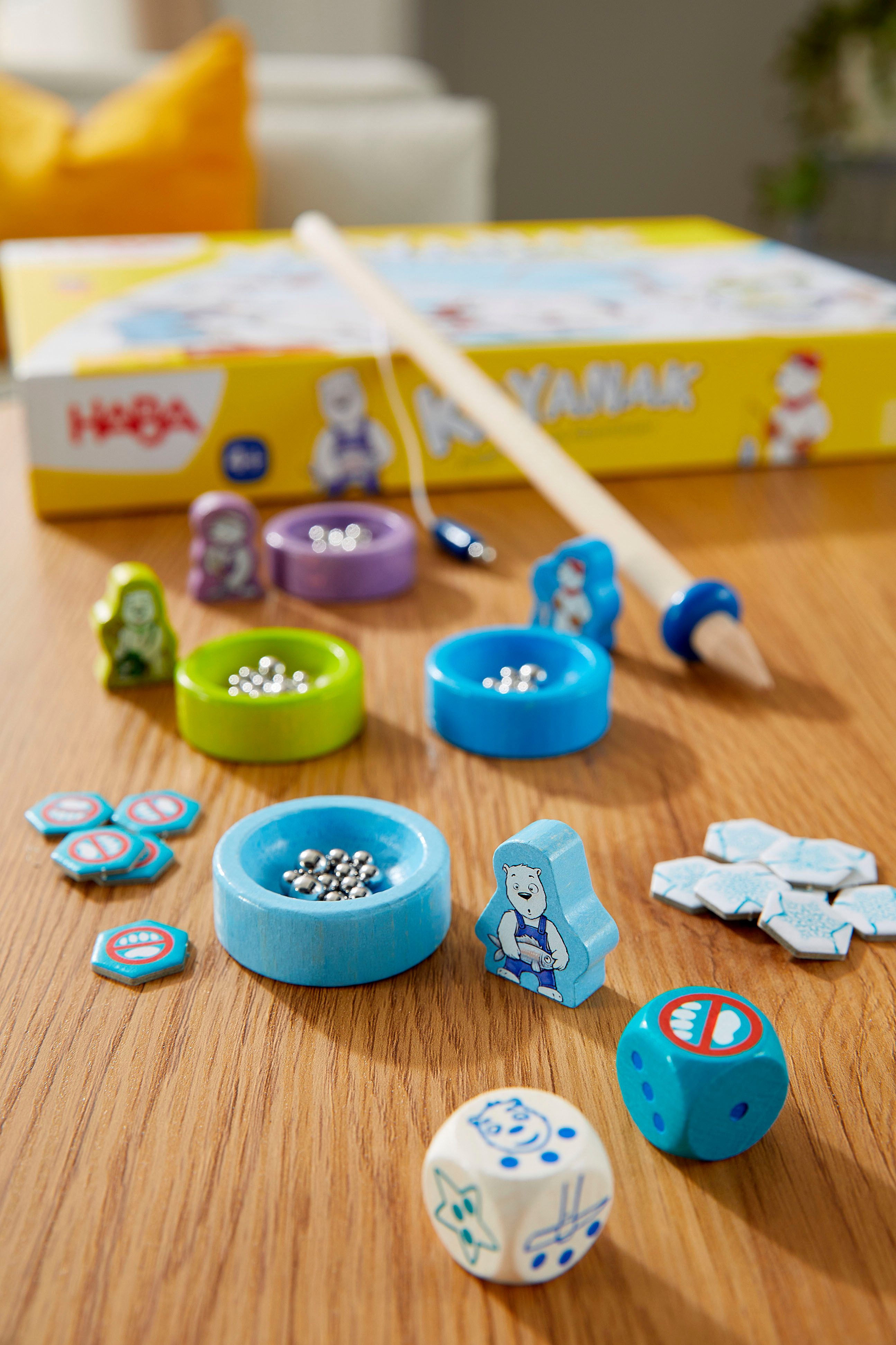 Haba Spiel Kayanak - Angeln, Eis und Abenteuer
