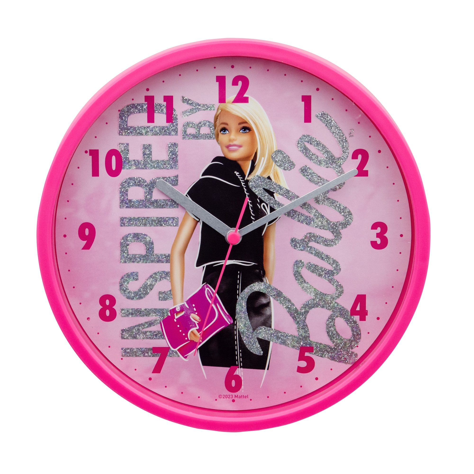 Wanduhr Kinder-Wanduhr Barbie günstig online kaufen