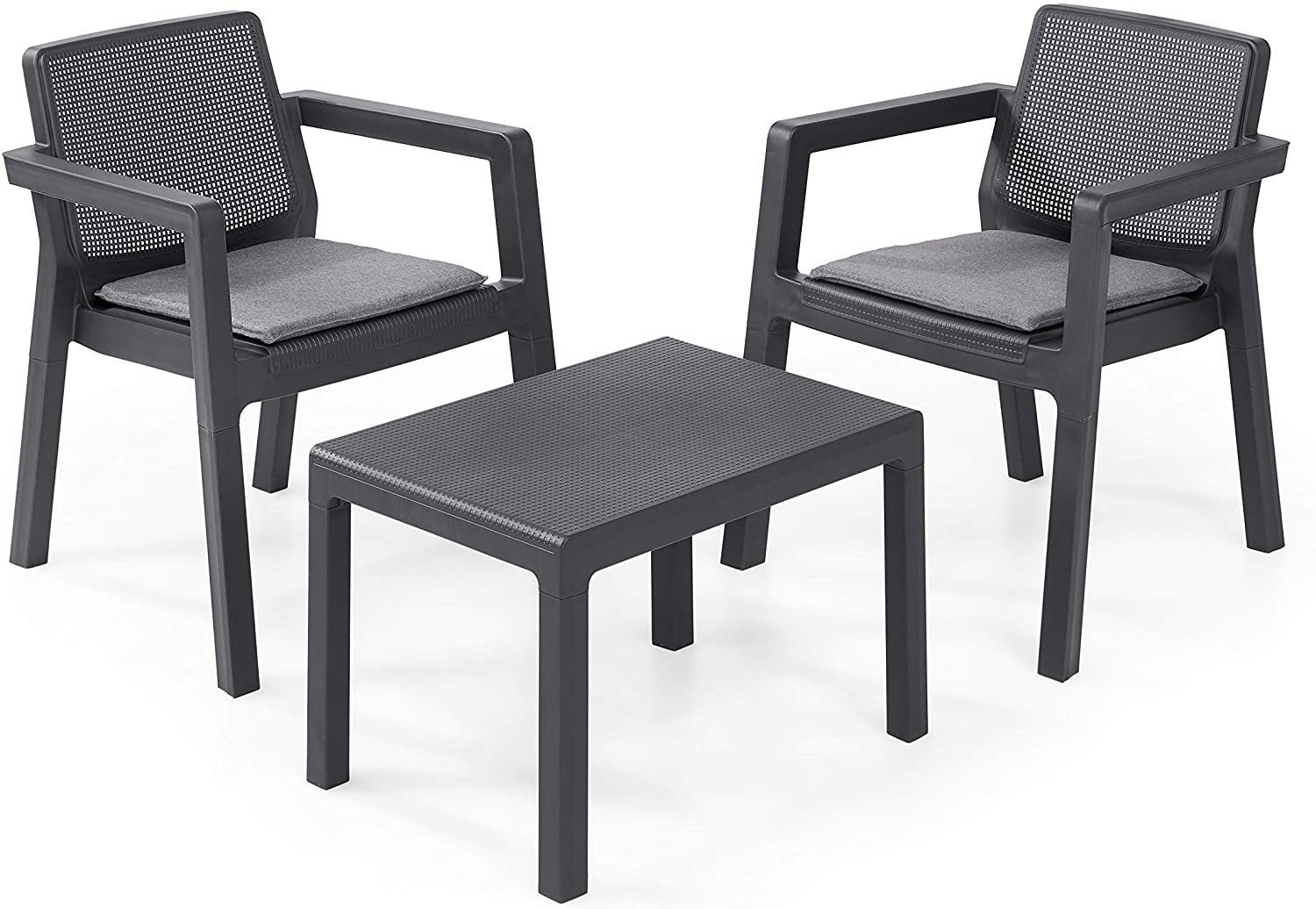 Allibert Gartenmöbelset Emily, (3-tlg)