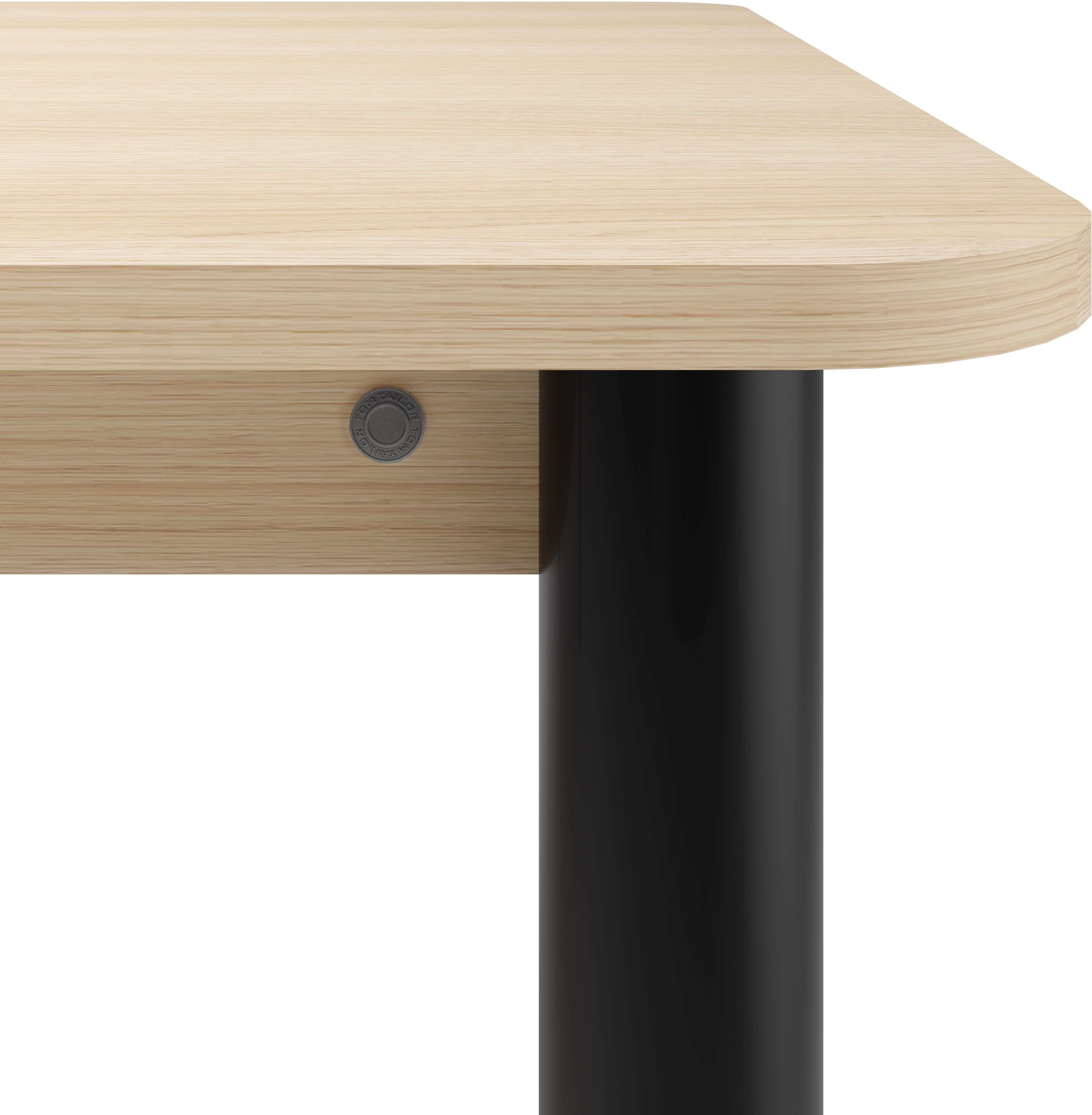 TOM TAILOR HOME Esstisch COLOR TABLE (1-St), Esstisch, 4-Fuß, 3 Größen, 3 Dekorfarben, 4 Fußfarben, ABS-Kante