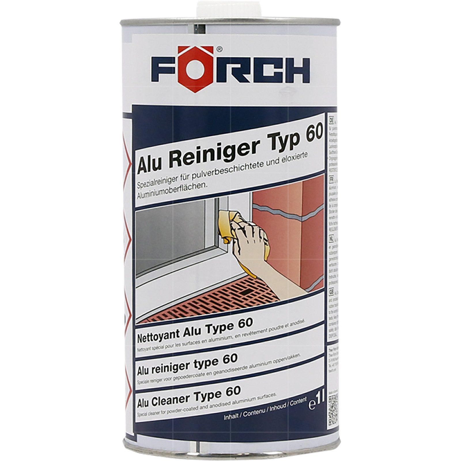 FÖRCH ALU REINIGER TYP 60 - 1 LTR Очиститель нержавеющей стали