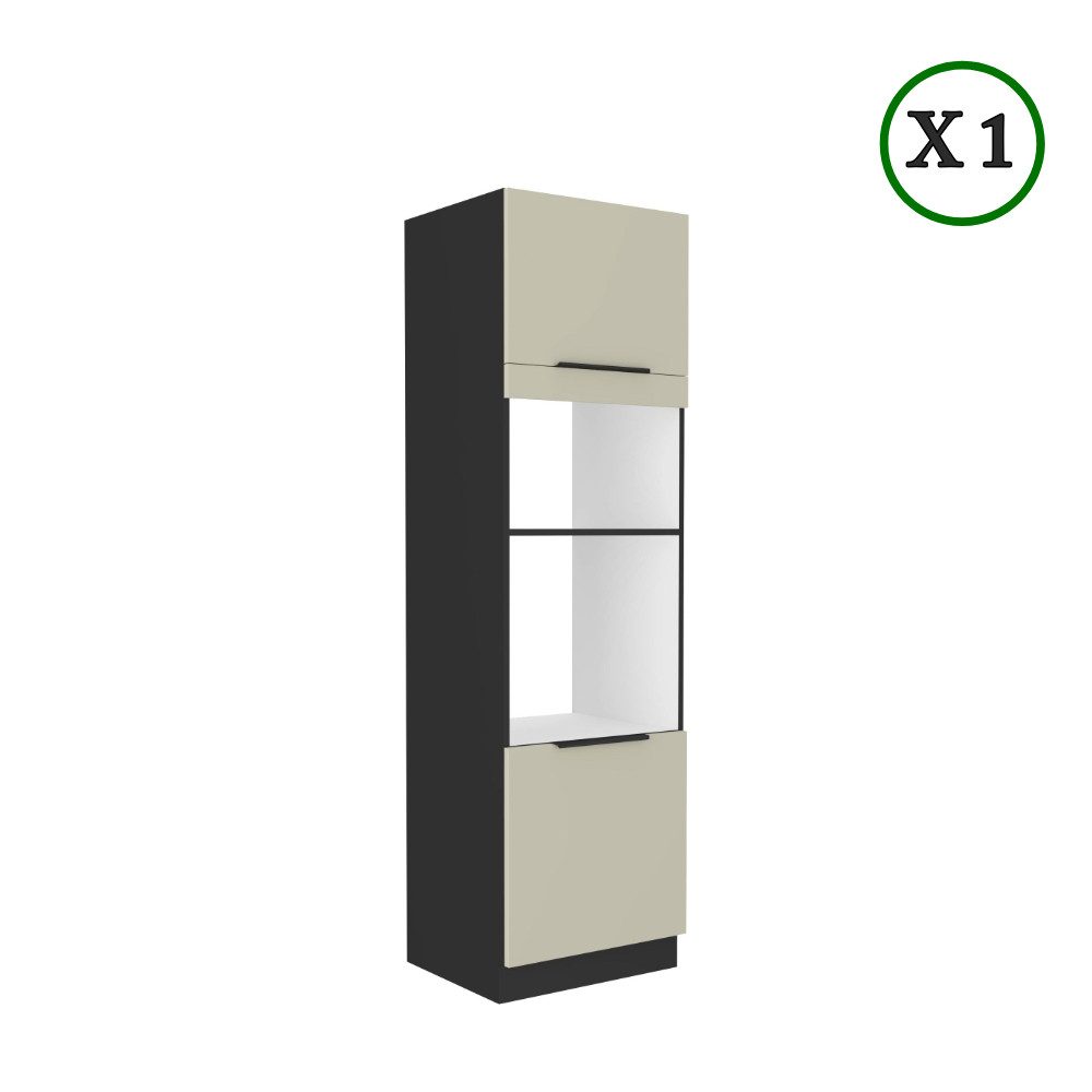 ROYAL24_MARKT Winkelküche K71-G340 - Elegante Küchenfronten günstig online kaufen