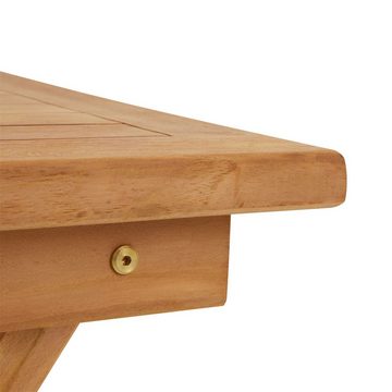 CARO-Möbel Gartentisch, Beistelltisch PUERTO klappbar Balkontisch Gartentisch teak