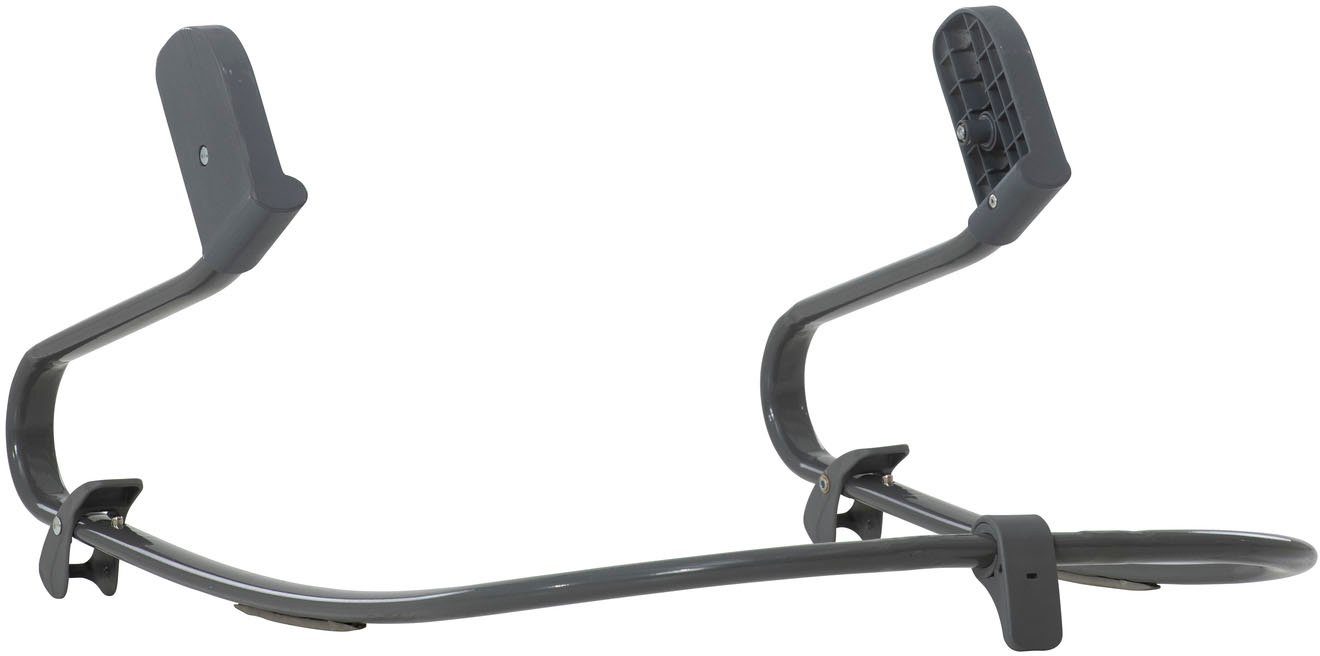 Hauck Alpha Bouncer Premium baby bouncer, Light Grey, for newborns with rocking frame, for Alpha+ and Beta+ highchairs