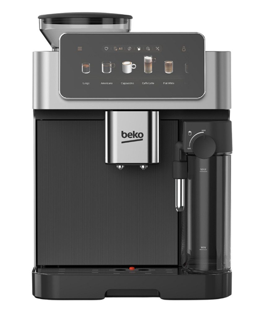 BEKO Kaffeevollautomat CEG 8564 X, Einstellbares Mahlwerk, 5 personalisierbare Profileinstellungen