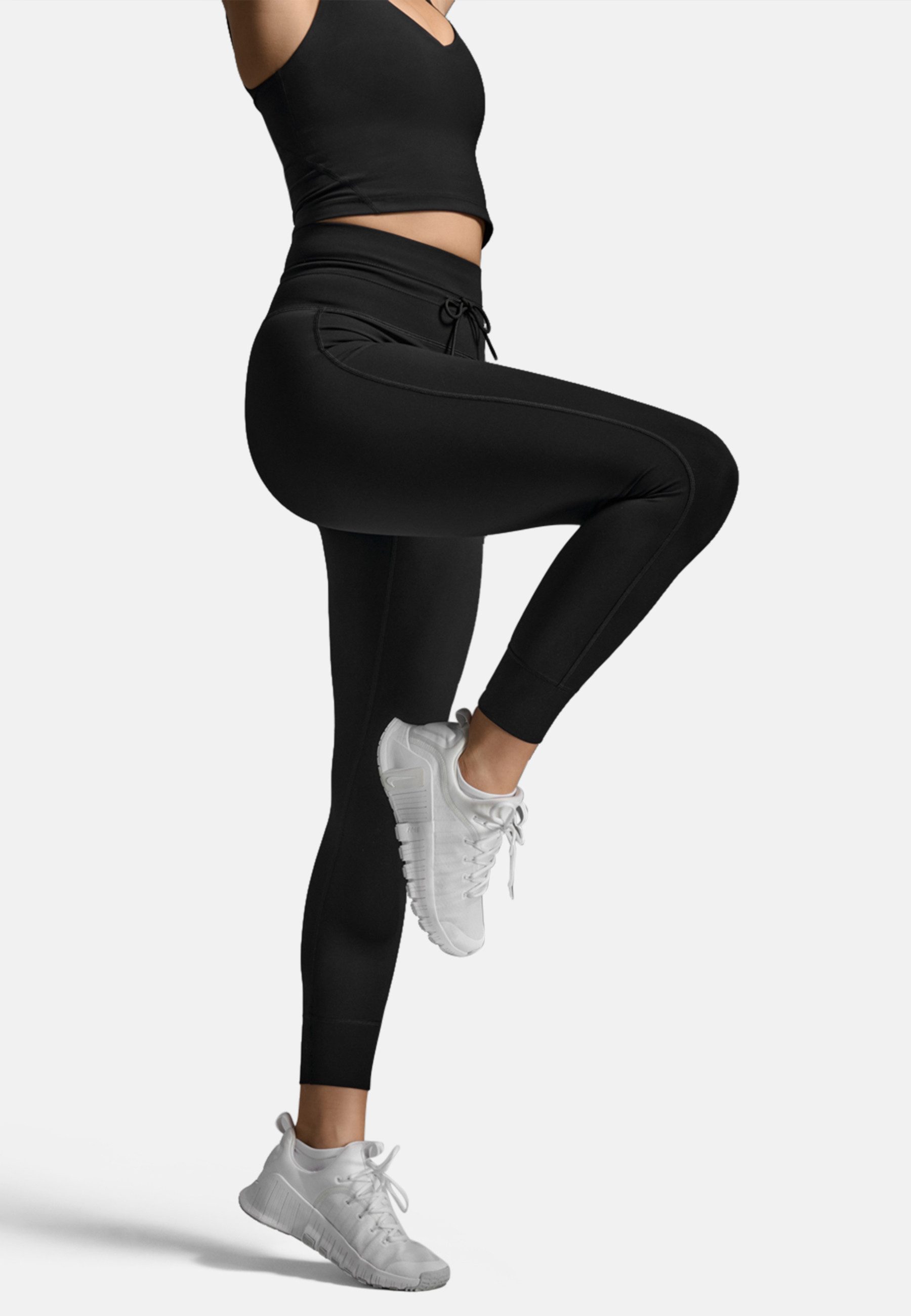 2xU Lauftights Flex Drawcord Tight (1-tlg)