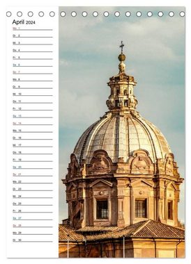CALVENDO Wandkalender Antikes Rom (Tischkalender 2024 DIN A5 hoch), CALVENDO Monatskalender