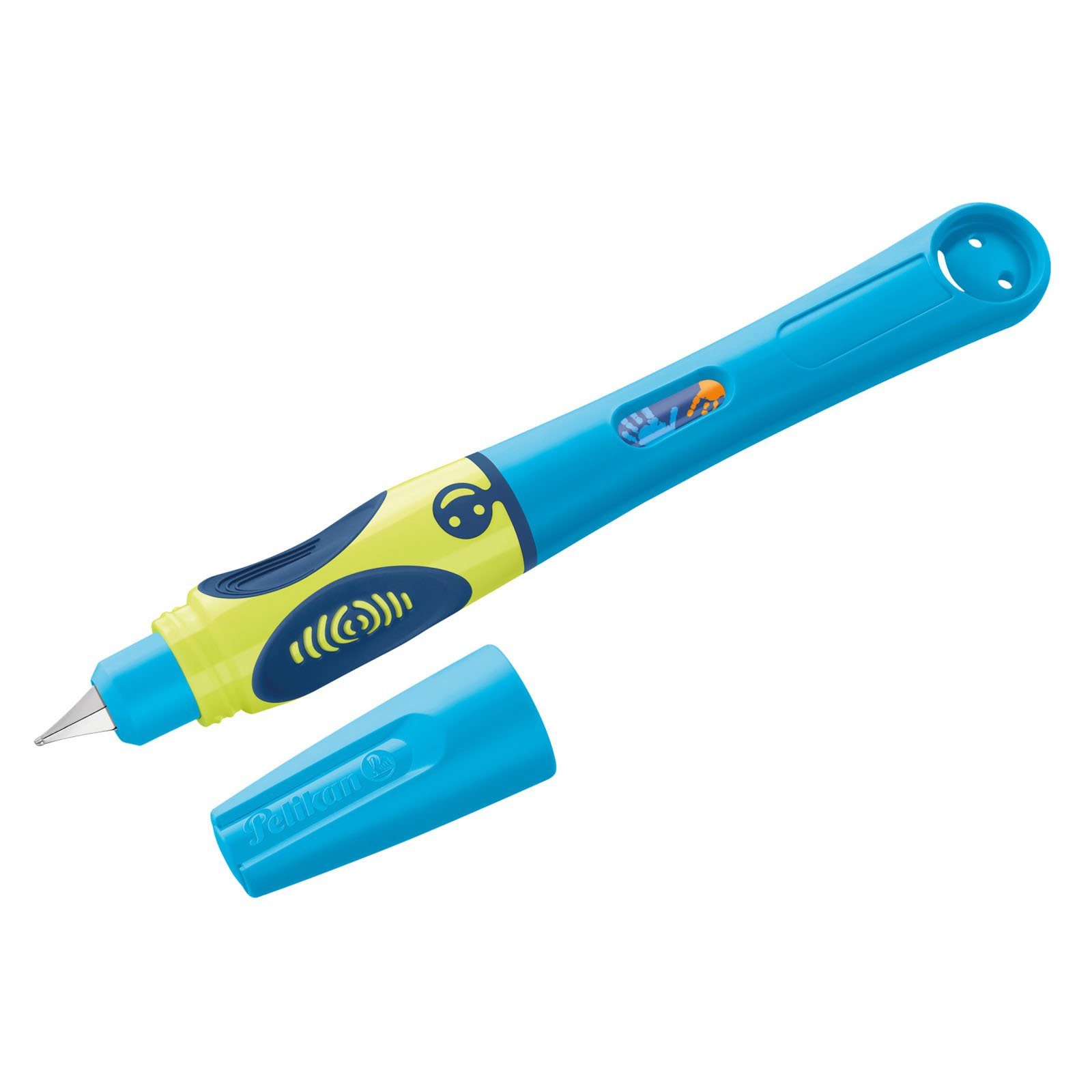Pelikan griffix Linkshänder Pelikan für Neon Blue, Fresh Füllfederhalter Füllhalter