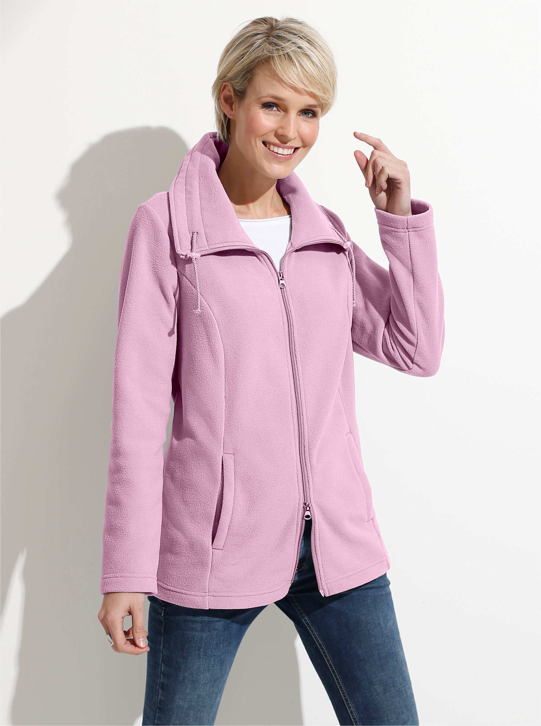 Sieh an! Fleecejacke Fleece-Jacke Langarm – Bild 2 von 3