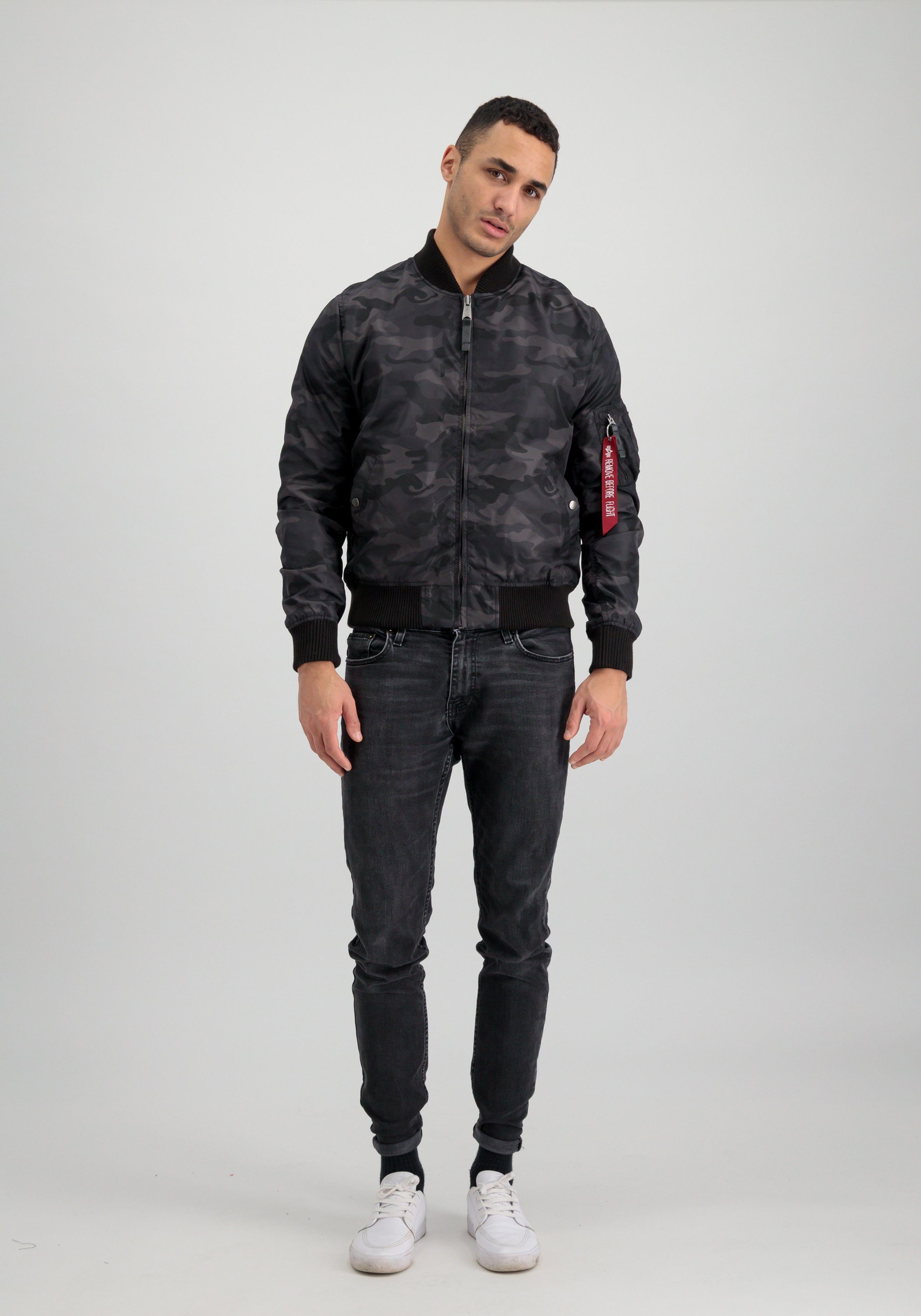 MA-1 Flight Alpha Industries Camo Men Bomberjacke TT Industries Bomber - & Jackets Alpha