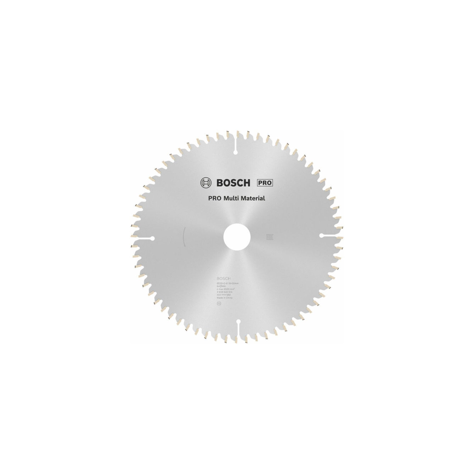 Bosch Professional Kreissägeblatt Bosch Kreissägeblatt Multi Material 235 x 30/25 x 2,4 mm 64