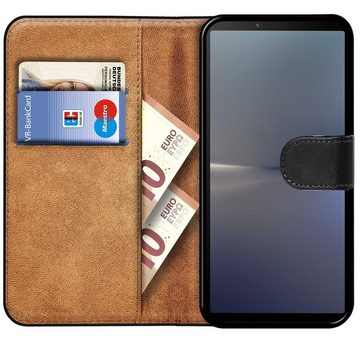 CoolGadget Handyhülle Book Case Handy Tasche für Sony Xperia 10 V 6,1 Zoll, Hülle Klapphülle Flip Cover für Xperia 10 V 2023 Schutzhülle stoßfest