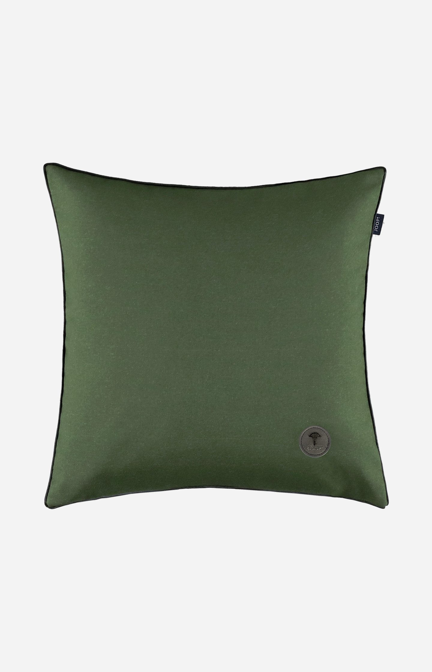 JOOP! Dekokissen JOOP! Living Zierkissenhülle Essential oliv 40x40cm
