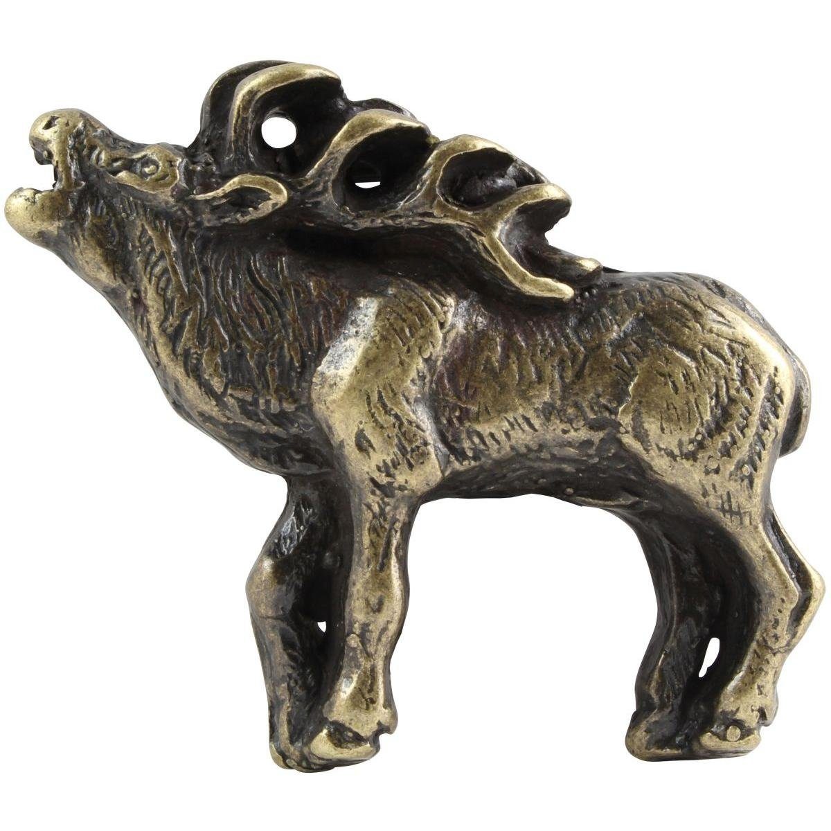 BELTINGER Gürtelschnalle Hirsch 4,0 cm - Buckle Wechselschließe Gürtelschließe 40mm - für Jagd- (1-St)