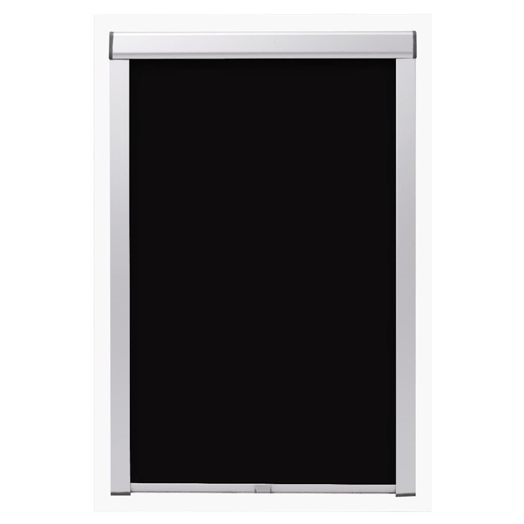 Rollo Verdunkelungsrollo Schwarz PK06 GGL und GGU, vidaXL