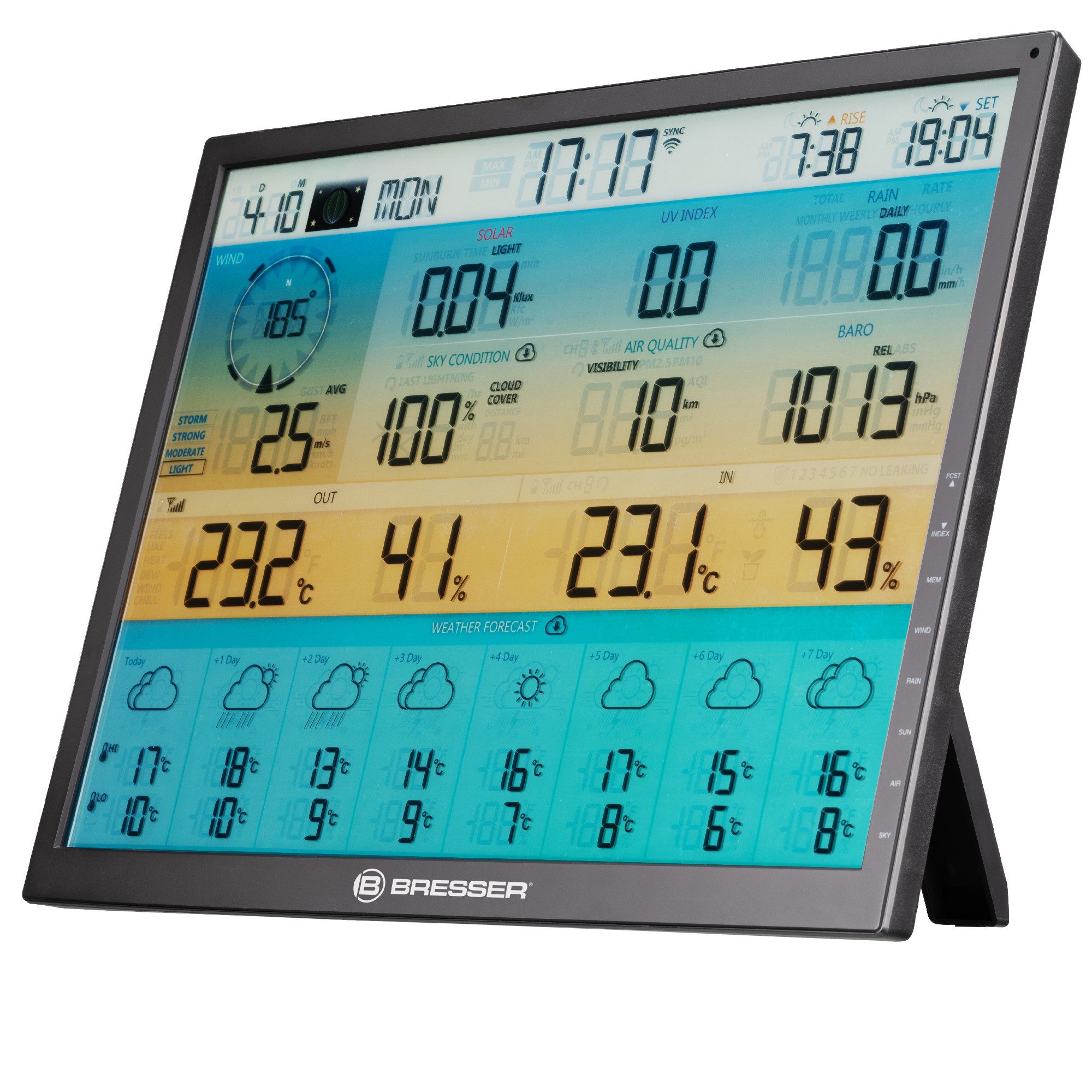 Wetterstation BRESSER zusätzliche / Ersatz-Basisstation für 7003230 8-Tage 4CAST XL…