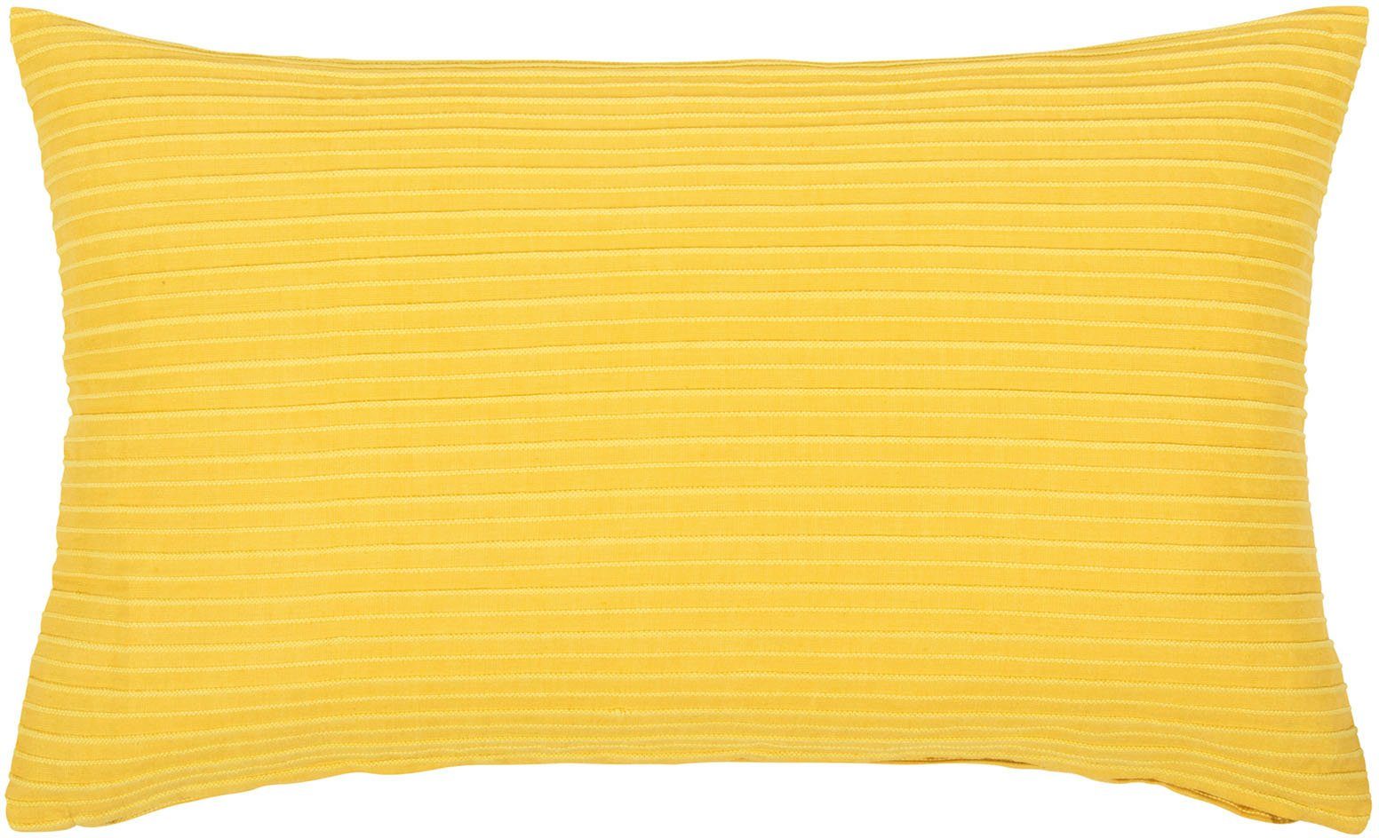 PAD Dekokissen Lamonte, einzigartiges Design, Kissenhüle ohne Füllung, 1 Stück yellow