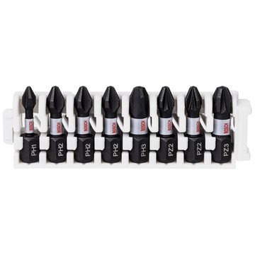 BOSCH Bit-Set Bit Set Promo Edition Pick & Click Kit, Doppelklinge, Torsionszone