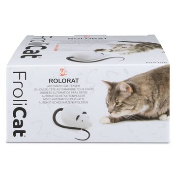 FroliCat Tier-Beschäftigungsspielzeug Automatisches Katzspielzeug RoloRat, Plastik