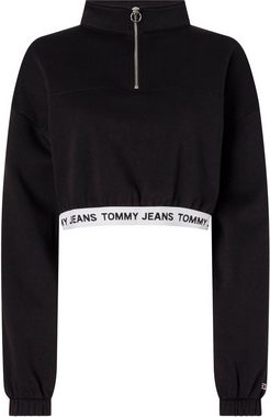 Tommy Jeans Sweatshirt TJW SUPER CROP LOGO WAISTBAND mit Tommy Jeans Logo-Schriftzug am Bund