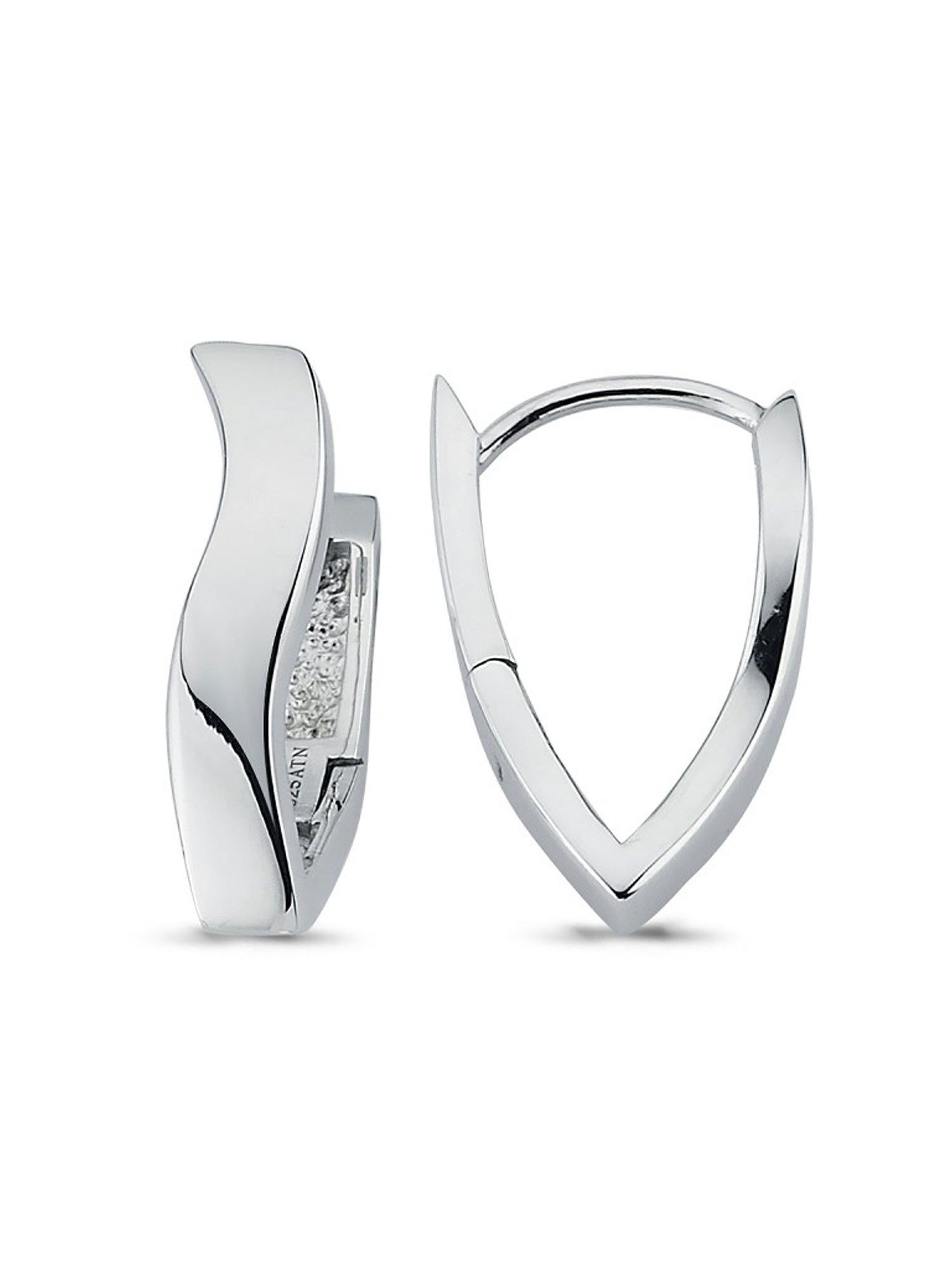 Adelia´s Paar Серьги-кольца Серьги 925 Sterling Silber Серьги - Серьги-кольца, 925 Silber poliert