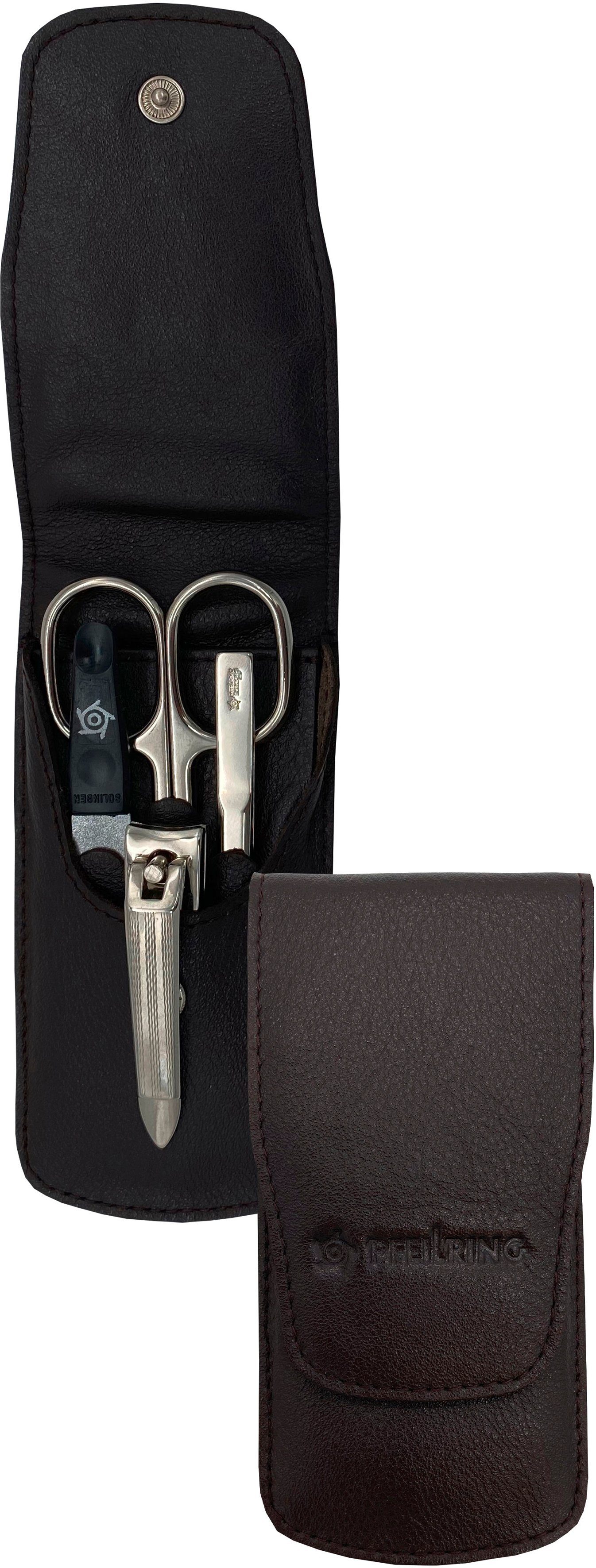PFEILRING Maniküre-Etui, 4 tlg., Nappaleder günstig online kaufen