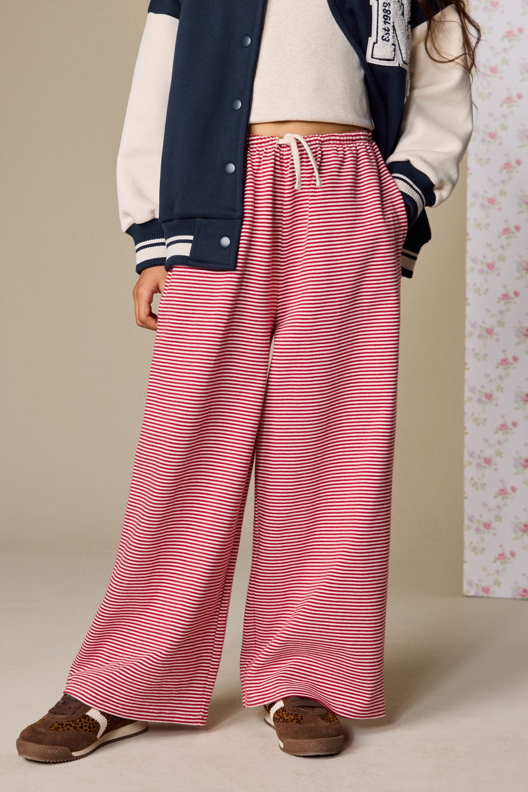 Palazzohose Hose mit weitem Bein