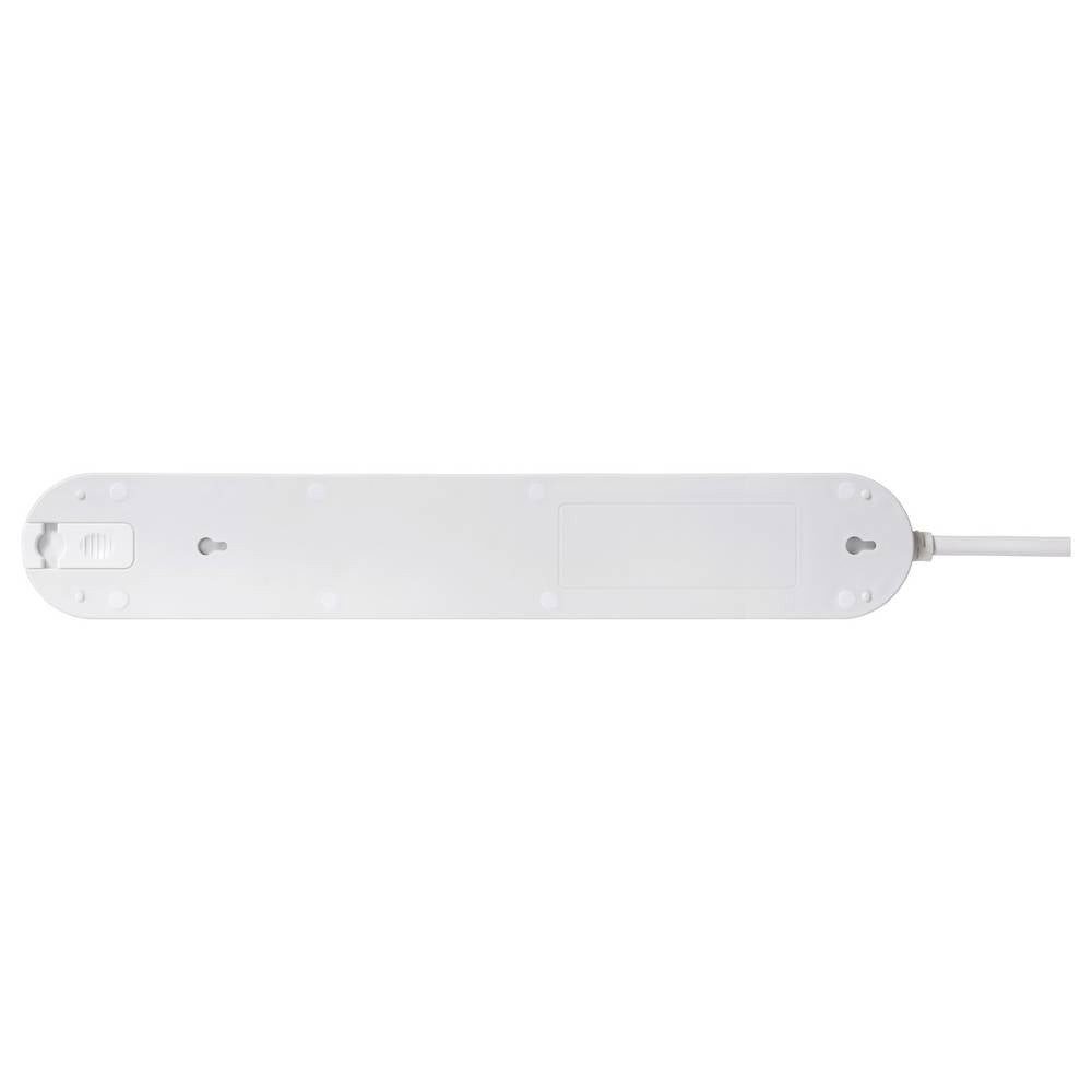 Sygonix Steckdosenleiste mit Schalter 5fach Weiß Schutzkontakt 1 St. Steckdosenleiste, mit Schalter, mit USB, mit USB-C®, Power Delivery