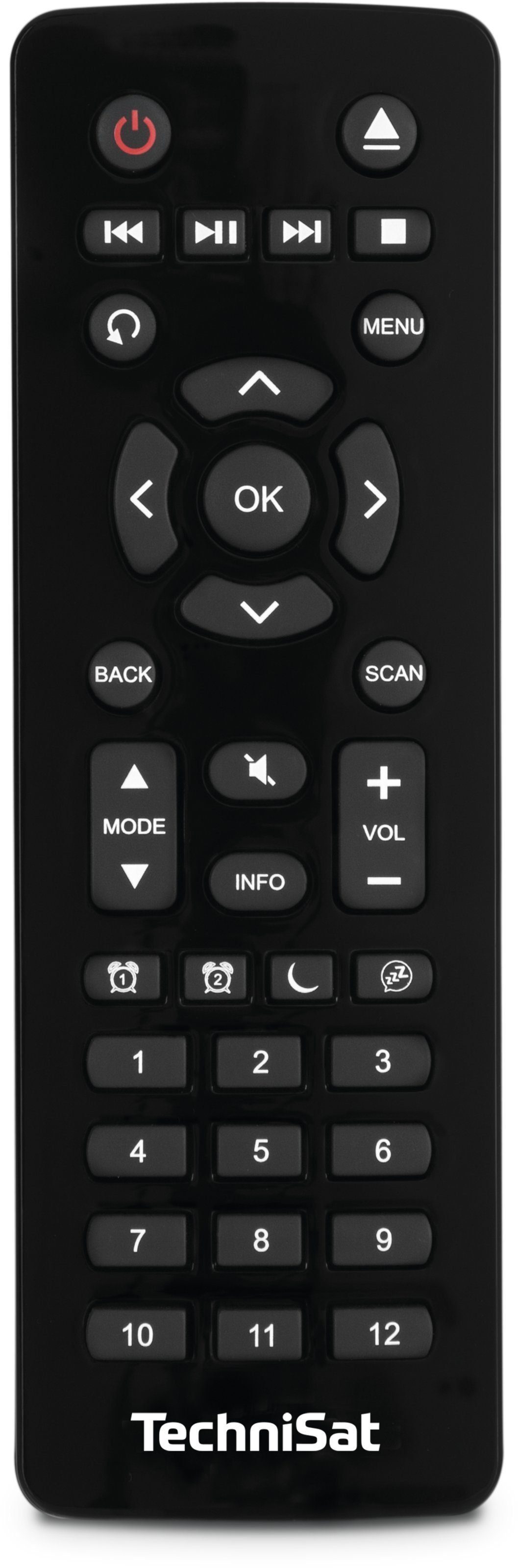 Alexa Digitalradio (iOS, (Digitalradio MULTYRADIO 20,00 Steuerung Sprachsteuerung, Amazon Schwarz/Rot Bluetooth-Audiostreaming, UKW, TechniSat 4.0 W, (DAB), CONNECT-App per TechniSat Android) (DAB)
