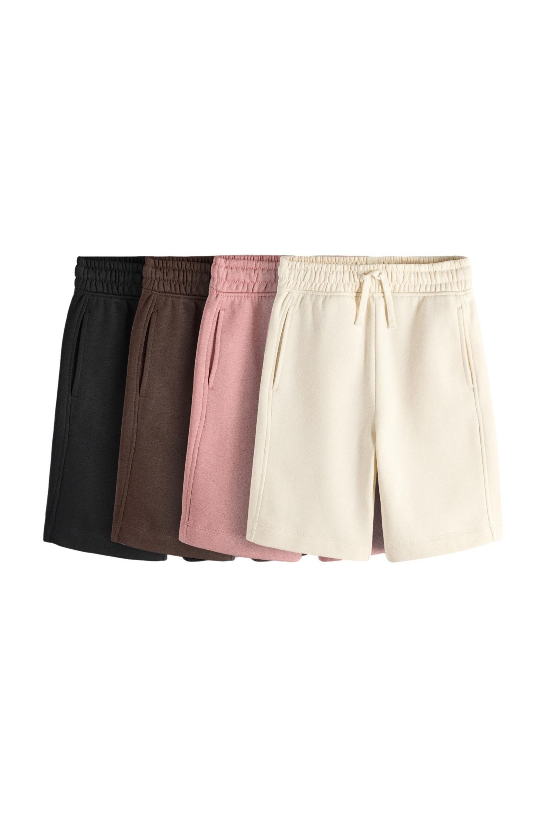 The Set Shorts The Set Jersey-Sweatshorts, 4er-Pack (4-tlg)