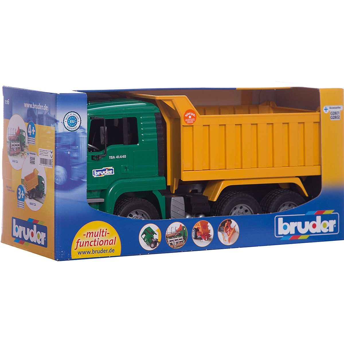 Bruder® Spielzeug-Auto »BRUDER 02765 TPS MAN- LKW m. Kippmulde« online  kaufen | OTTO