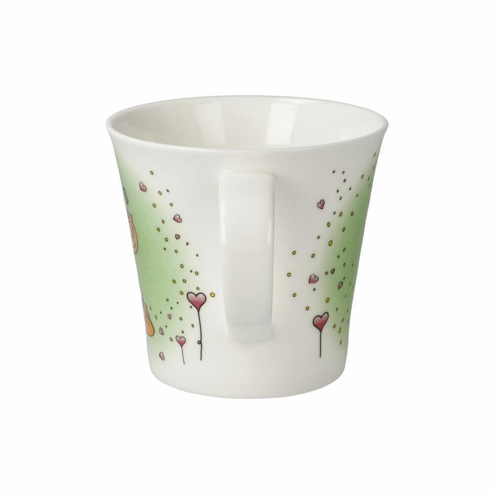 Goebel Tasse Der kleine Yogi - Danke 350 ml, Fine Bone China