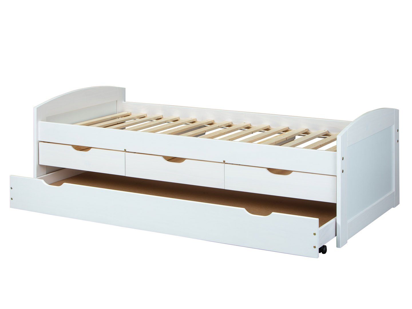 Inter Link Funktionsbett Ulli 90x190, ausziehbare Liegefläche, inkl. Latten günstig online kaufen