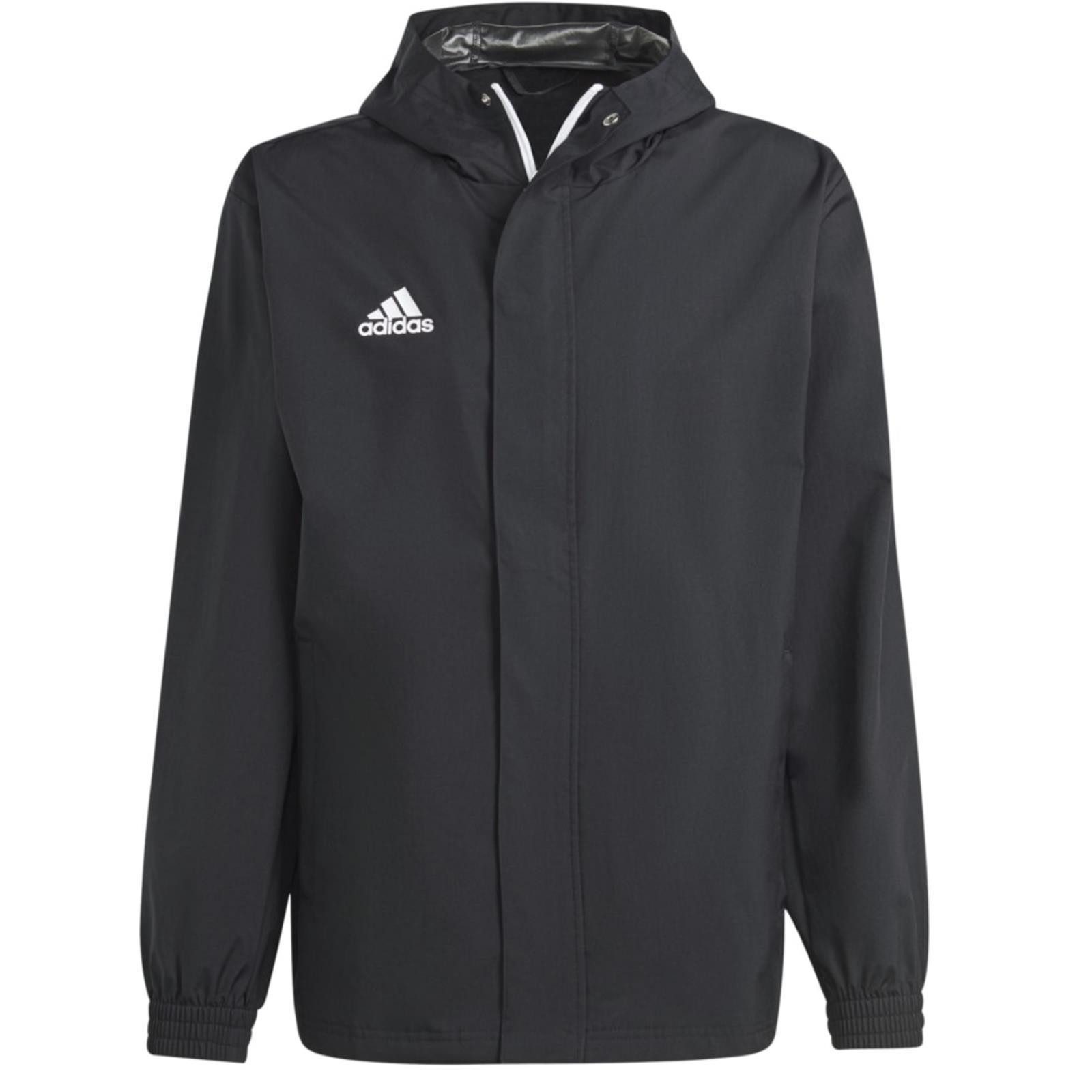 adidas Sportswear Allwetterjacke Adidas Entrada22 Allwetterjacke Kinder schwarz atmungsaktiv