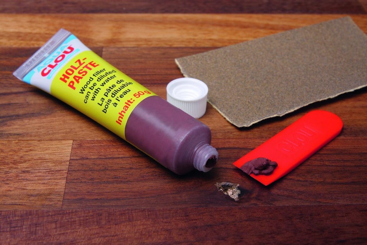 Aqua Clou Spachtelmasse Clou Holzpaste 60 g natur