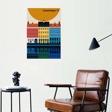 Posterlounge Wandfolie Bo Lundberg, Kopenhagen 71, Wohnzimmer Lounge Digitale Kunst