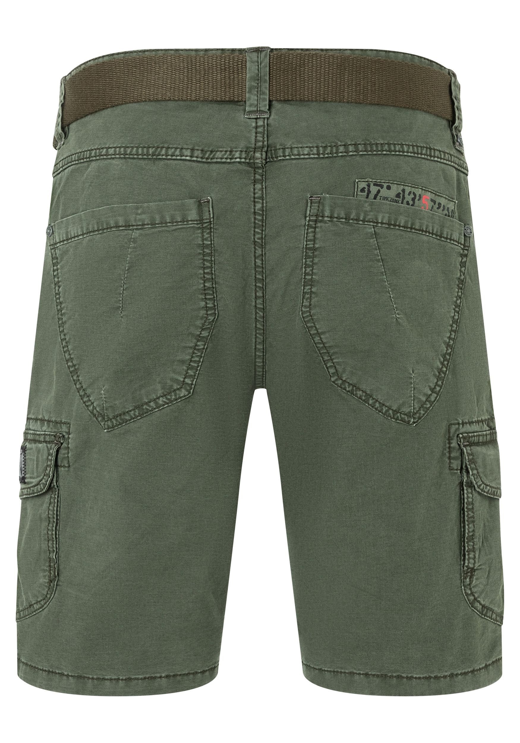 TIMEZONE Cargoshorts Kurzes Design Cargo Regular Mid Waist Pants Regular RykerTZ Short