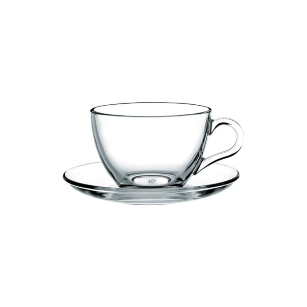 Pasabahce 90ml Espresso 6er Kaffeeservice Tassen Set Kaffeeset Set (12-tlg) Basic transparent